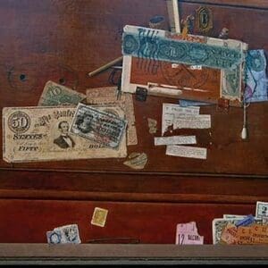 A Bachelor's Drawer by John Haberle - Art Print