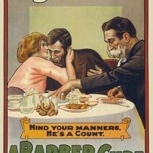 A Barber Cure by Otis Litho - Art Print