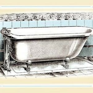 A Bathtub - Art Print