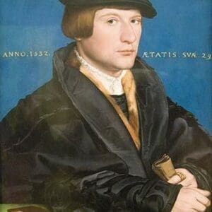 A Hanseatic Merchant by Hans Holbein the Younger - Art Print