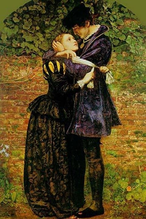 A Huguenot on St. Bartholomew's Day by John Everett Millais - Art Print