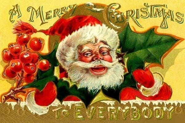 A Merry Christmas to Everybody - Art Print