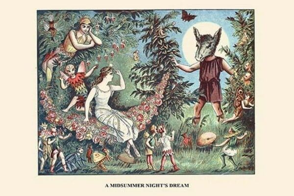 A Midsummer's Night's Dream by H. Sidney - Art Print