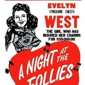 A Night at the Follies - Art Print