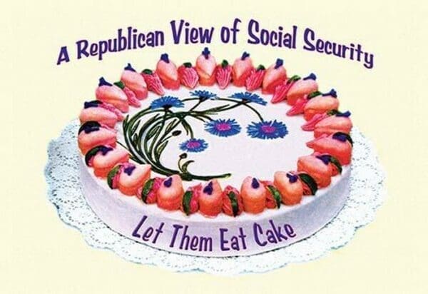 A Republican View of Social Security by Wilbur Pierce - Art Print