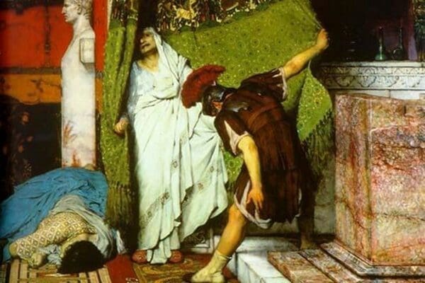 A Roman Emperor AD 41 by Sir Lawrence Alma-Tadema - Art Print