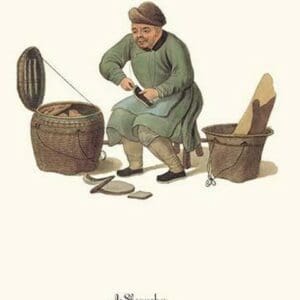 A Shoemaker by George Henry Malon - Art Print