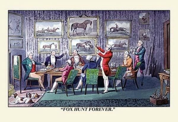 A Toast to Fox Hunting by Henry Thomas Alken - Art Print