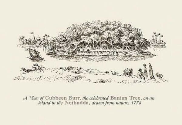 A View of Cubbeen Burr by Baron de Montalemert - Art Print