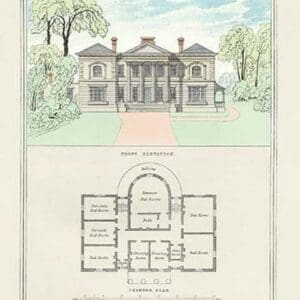 A Villa in the Roman Style #2 by Richard Brown - Art Print