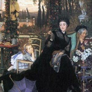 A Widow by James Tissot - Art Print