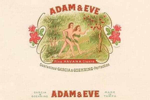 Adam & Eve - Art Print