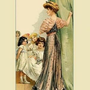 Admiring the Lady - Art Print