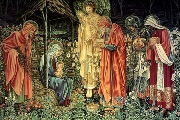 Adoration of the Kings by Edward Burne-Jones - Art Print