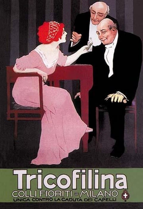 Advertisement for Tricofillina Headache Medicine - Art Print