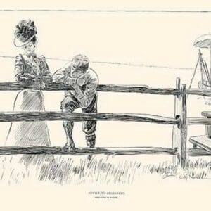 Advice to Beginners by Charles Dana Gibson - Art Print