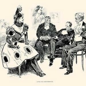 After the Performance by Charles Dana Gibson - Art Print