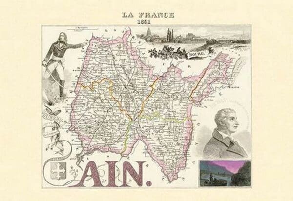 Ain by Par M. Vuillemin - Art Print