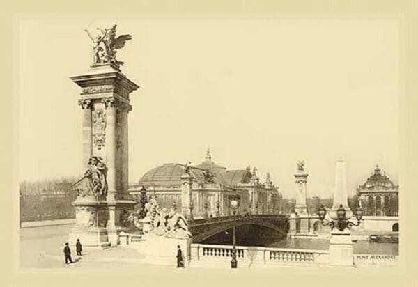 Alexander III Bridge - Art Print