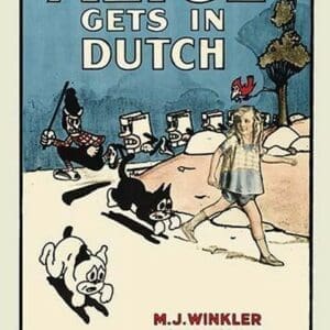 Alice Gets in Dutch by M.J. Winkler - Art Print