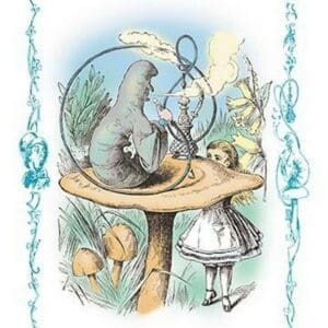 Alice in Wonderland: Advice from a Caterpillar by John Tenniel - Art Print