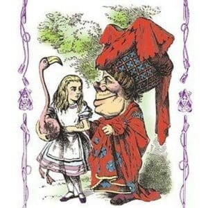 Alice in Wonderland: Alice and the Duchess by John Tenniel - Art Print