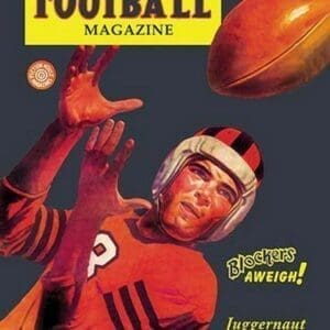 All-American Football Magazine - Art Print