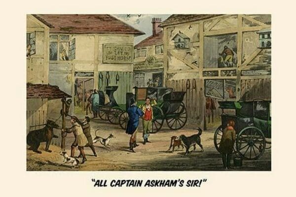 All Captain Ashkam's Sir by Henry Alken - Art Print