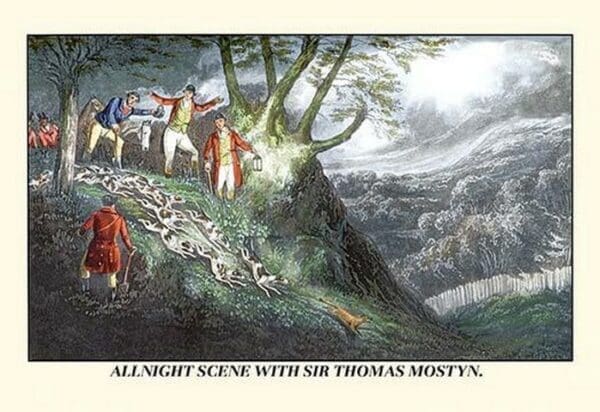 All Night Hunt with Sir Thomas Mostyn by Henry Thomas Alken - Art Print