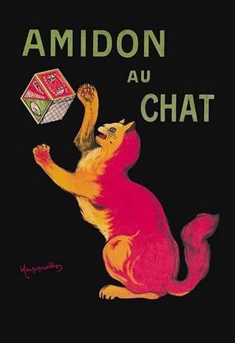 Amidon au Chat by Leonetto Cappiello - Art Print