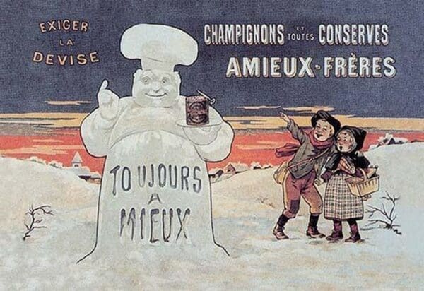 Amieux - Freres by Eugene Oge - Art Print