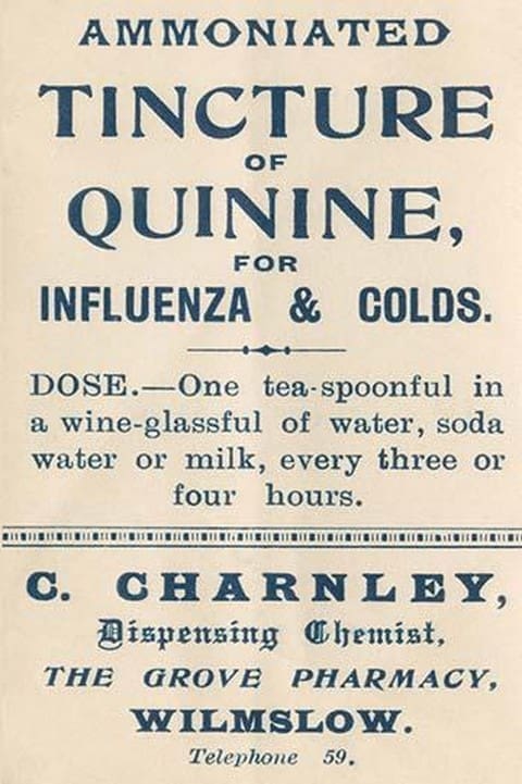 Ammoniated Tincture of Quinine - Art Print