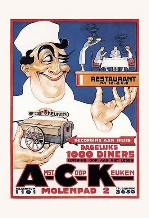 Amst Coop Keuken by Camille Bouchet - Art Print