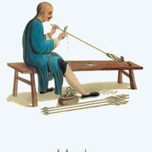 An Arrow-Maker by George Henry Malon - Art Print