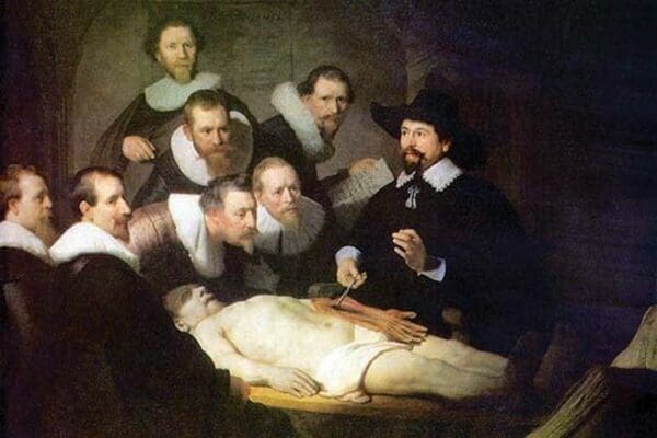 Anatomy of Dr. Tulp by Rembrandt Van Rijn - Art Print