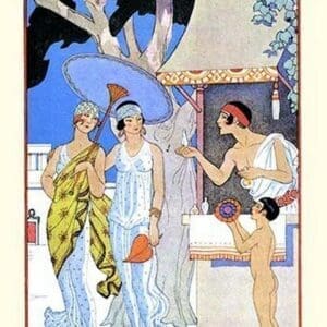 Ancient Greece by George Barbier - Art Print