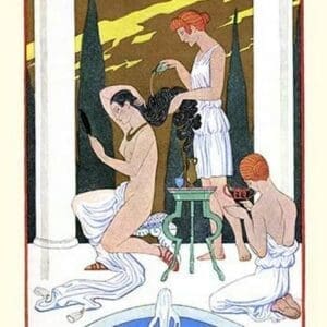 Ancient Rome by George Barbier - Art Print