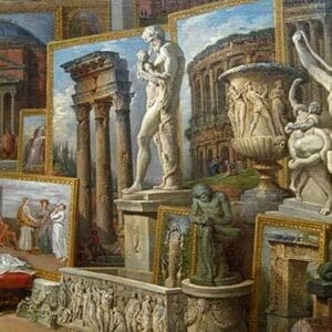 Ancient Rome by Giovanni Panini - Art Print