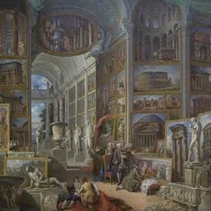 Ancient Rome by Giovanni Paolo Panini - Art Print