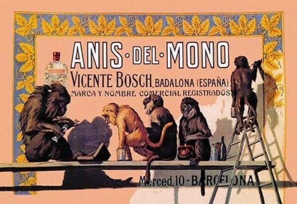 Anis del Mono - Art Print