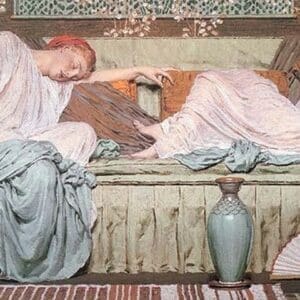 Apples by Albert Joseph Moore - Art Print