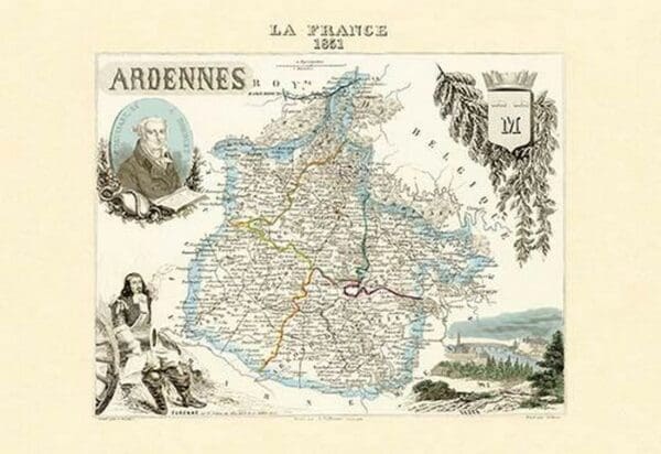 Ardennes by Par M. Vuillemin - Art Print