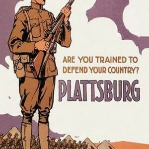 Are You Trained to Defend Your Country? - Art Print