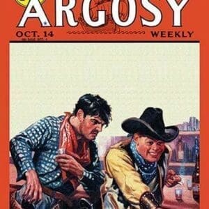 Argosy Weekly: Barroom Antics - Art Print