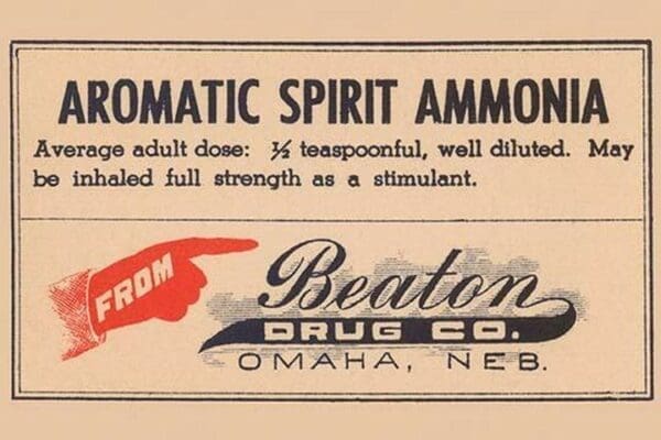 Aromatic Spirit Ammonia - Art Print