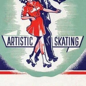 Artistic Skating #2 - Art Print