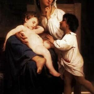 Asleep at Last by William Bouguereau - Art Print