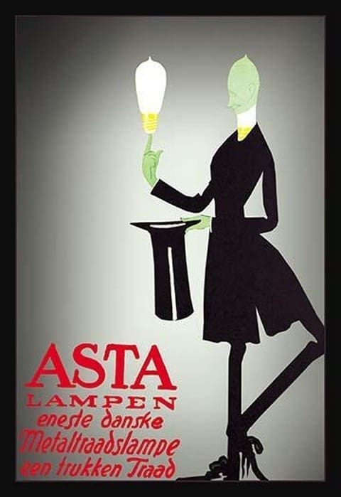 Asta Lampen by Valdemar Andersen - Art Print