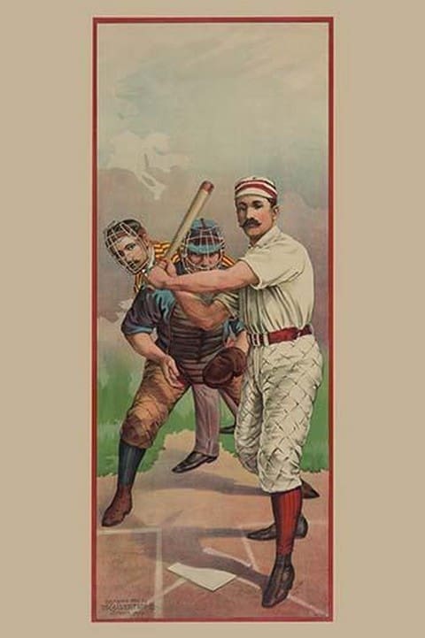 At Bat by Calvert - Art Print