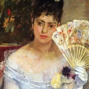 At the Ball by Berthe Morisot - Art Print